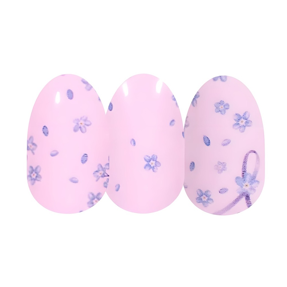 Color Street FOREVER LOVED Alzheimer’s & Dementia Purple Ribbon Nail Set